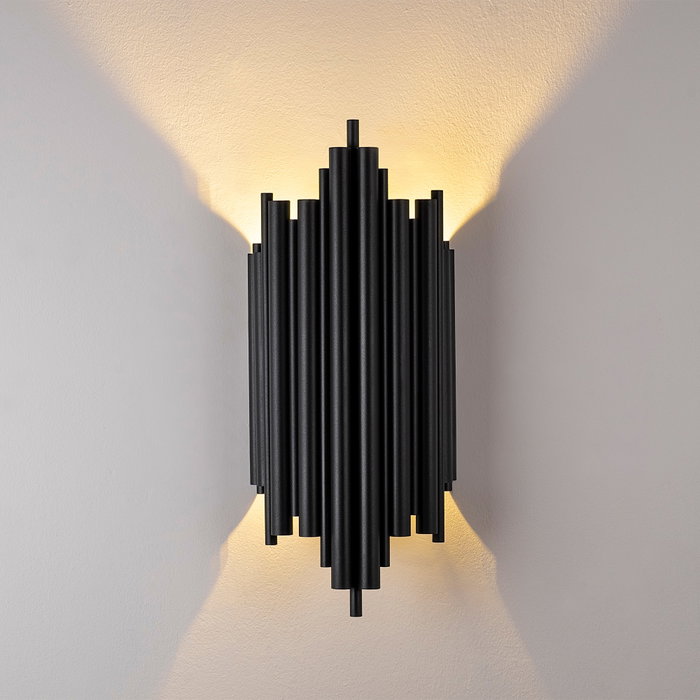 Opviq Reis - 13340 Aplique de Pared Negro
